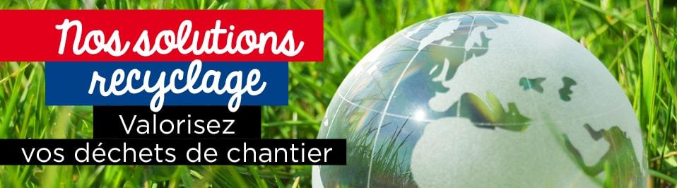 Nos solutions recyclage Valorisation des déchets Partedis