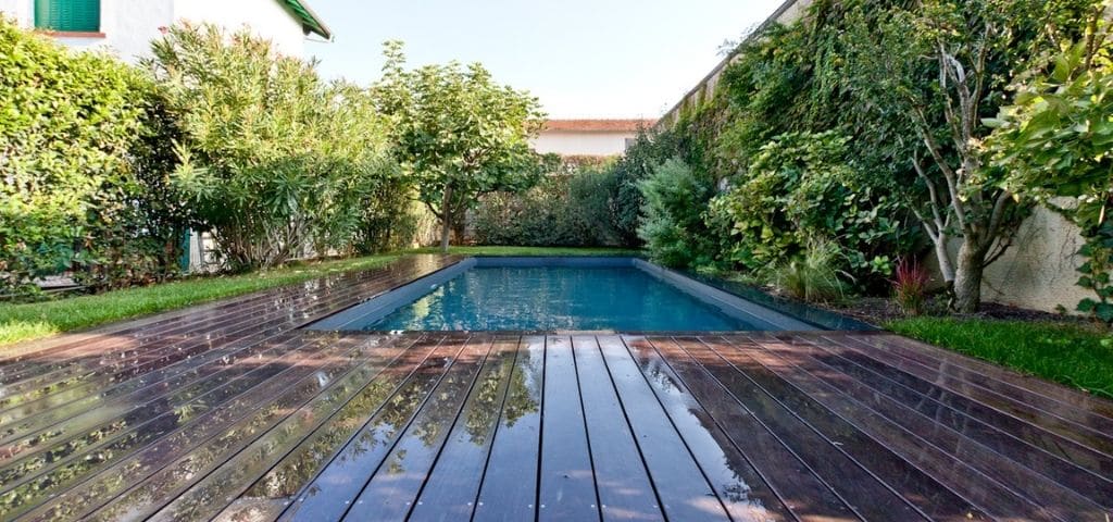 Piscine en bois haut de gamme