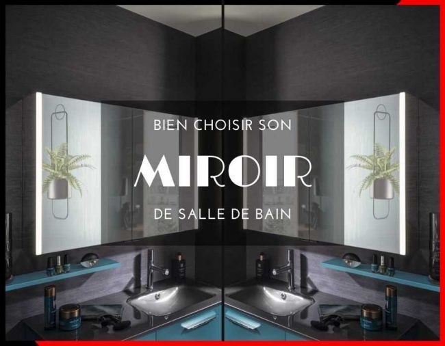 Article miroir salle de bain