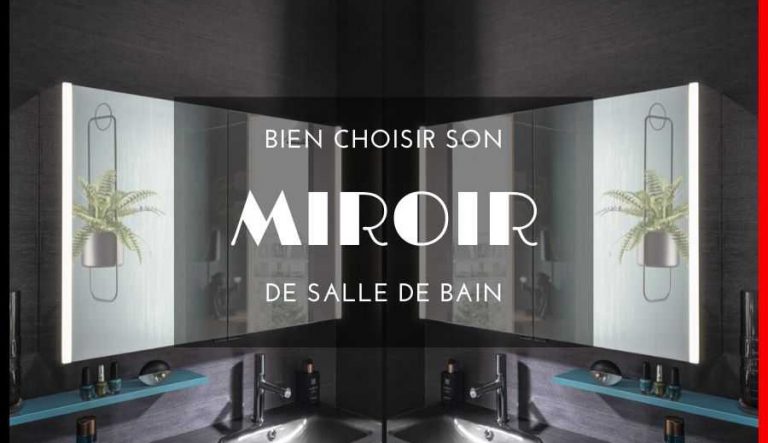 Article miroir salle de bain