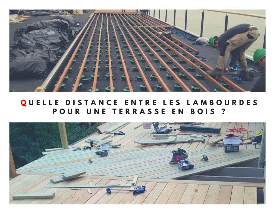 Quelle distance entre les lambourdes pour une terrasse en bois