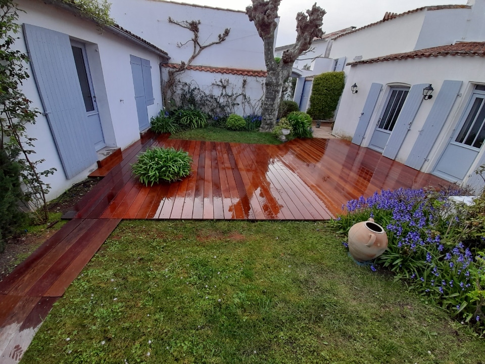 terrasse en bois ipé ile de ré partedis